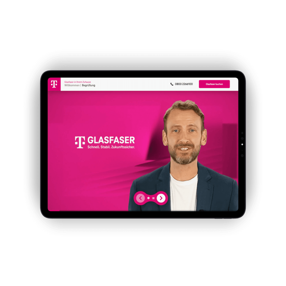 Glasfaser Infopage-Builder