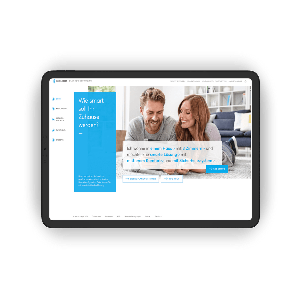 Busch-Jaeger Smart Home Konfigurator