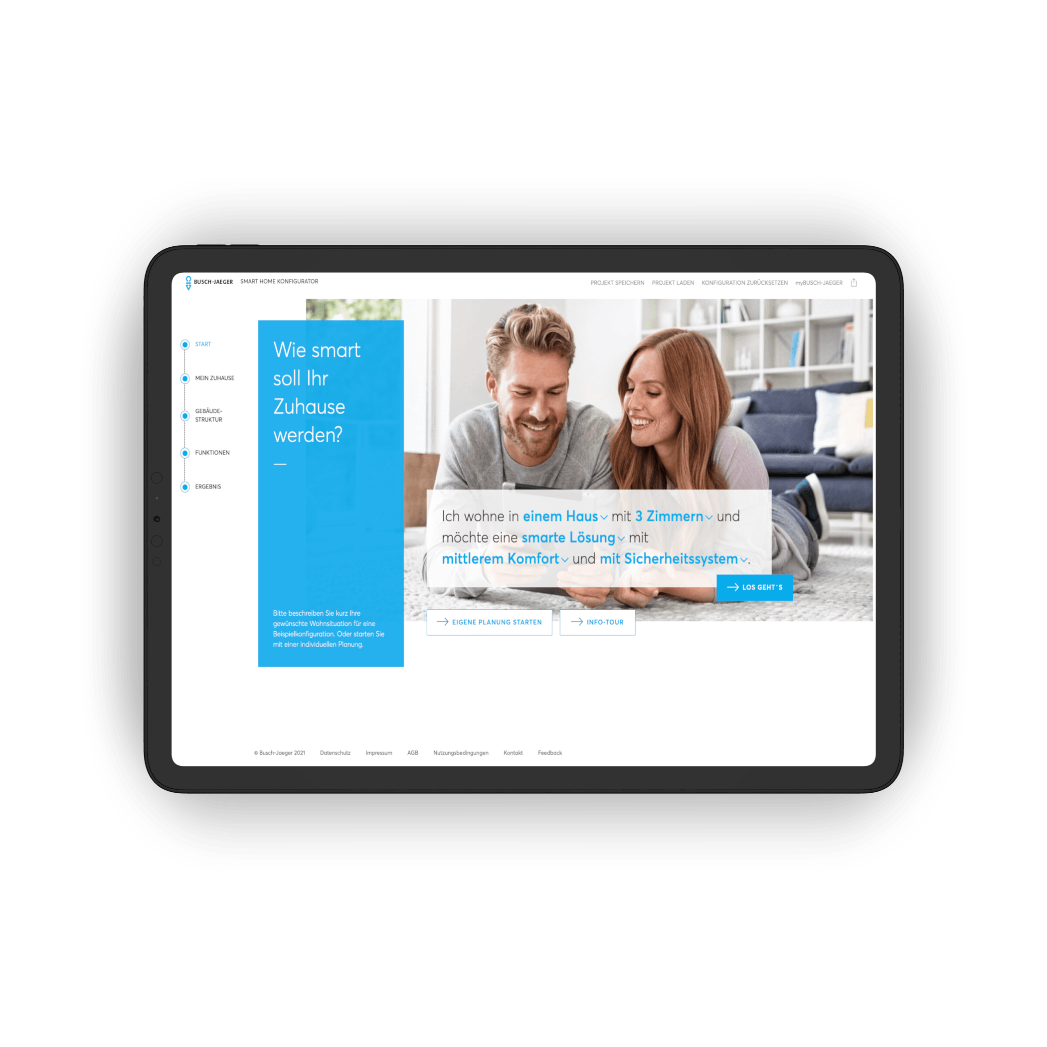 Busch-Jaeger Smart Home Konfigurator